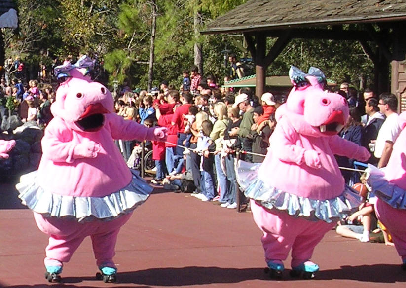 Disney Dancing Hippo